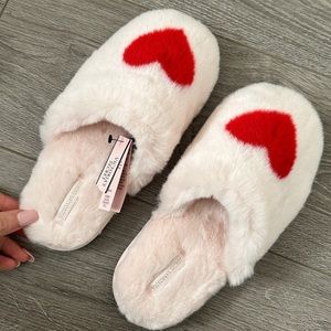 Coziest and softest slippers- brand new Victorias Secret